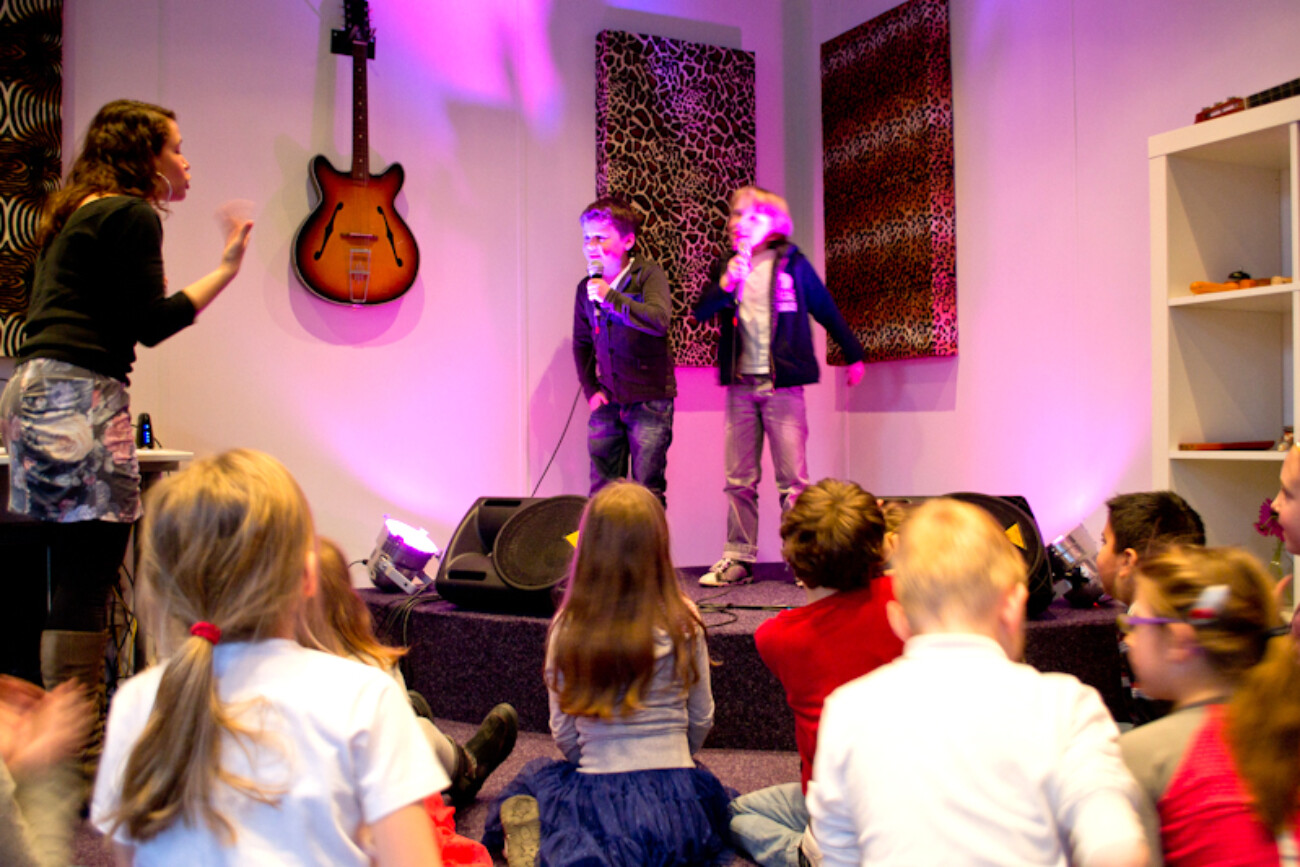 Kinderfeestje zang Eindhoven