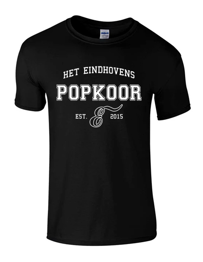 T-shirt | Popkoor | Unisex | Black
