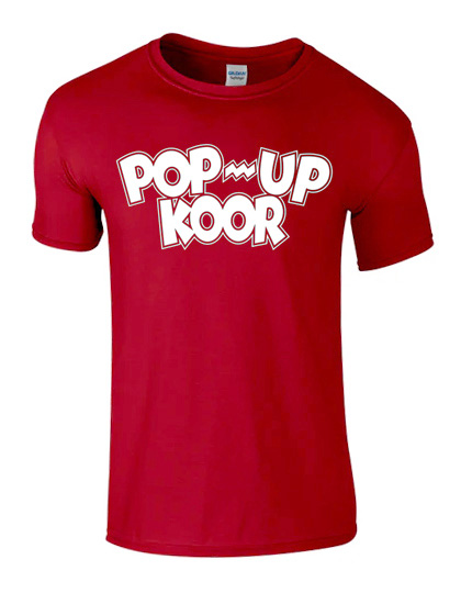 T-shirt | Pop-up | Unisex | Red