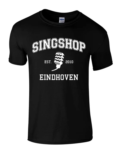 T-shirt | SingShop | Unisex | Black