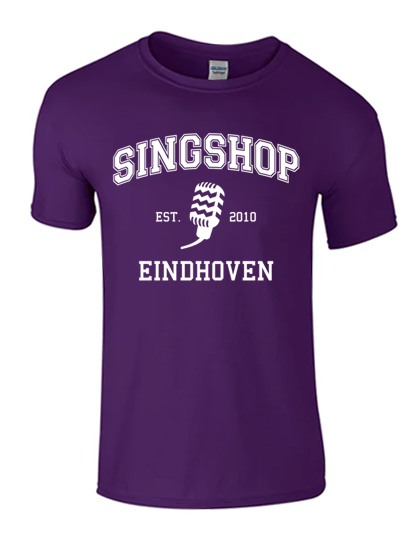 T-shirt | SingShop | Unisex | Purple